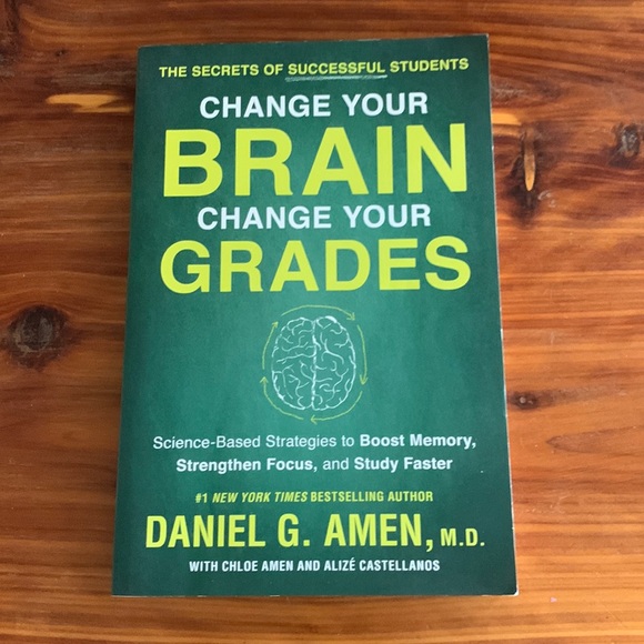 Change Your Brains Change Your Grades by Daniel G. Amen Softcover Book - Picture 1 of 2